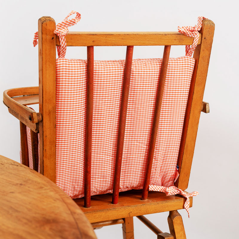 coussin de chaise haute en coton bio enfant