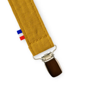 Attache-tétine En Coton Lot De 4 - Design Mignon, Clips Métal Sans Plomb, Pour Bébé Filles Et Garçons