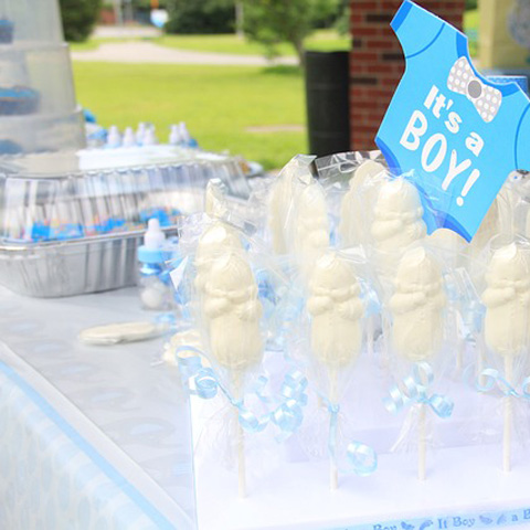 baby shower papate garcons idees