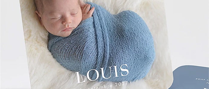 faire-part naissance bébé responsable écologique