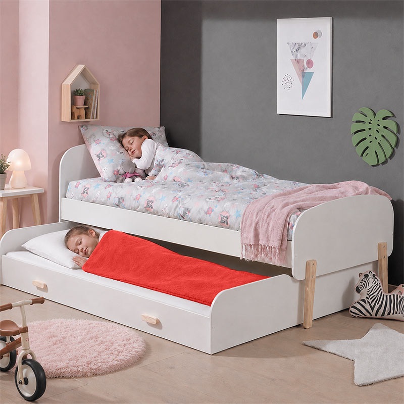 sac couchage enfant en gaze coton bio fraise enfant